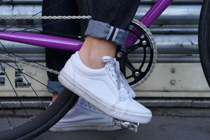 Vans Old Skool Noir Porté Vans Old Skool Noir Porté